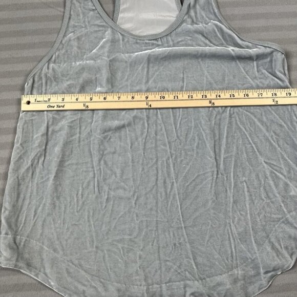 Wilfred Tank Womens Large Gray Silk Rayon Scoop Neck Sleeveless Basic Top - Picture 5 of 8